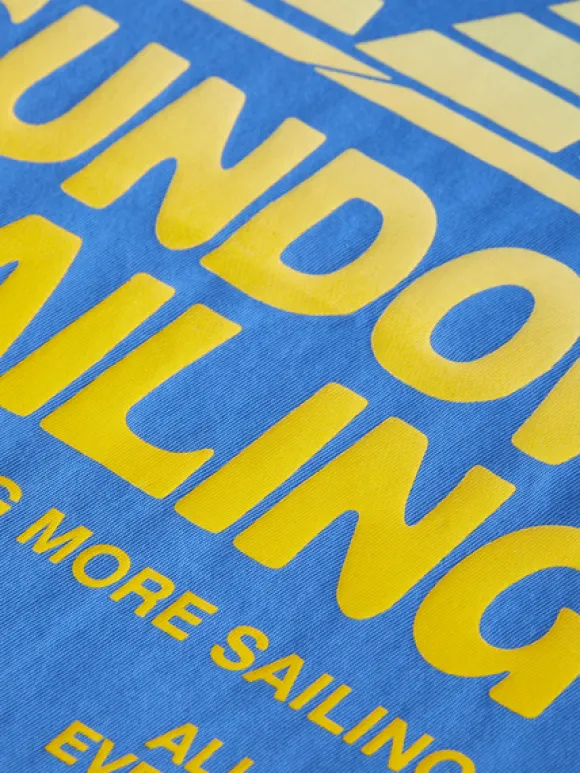 Sundown Sailing Printed T-Shirt