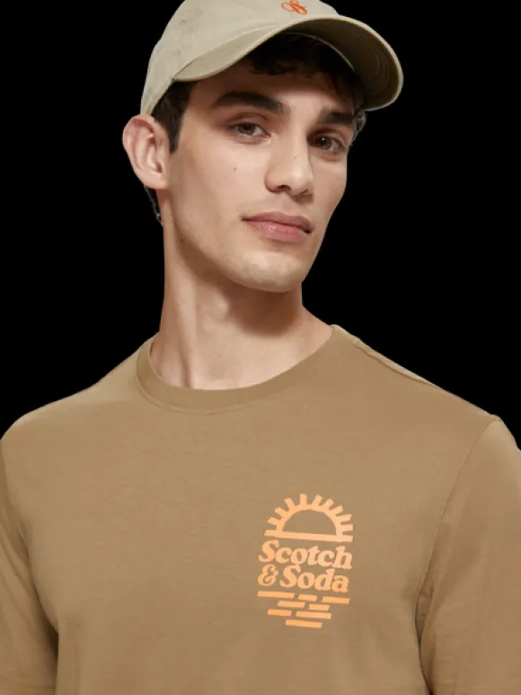 Sunset Logo Printed T-Shirt