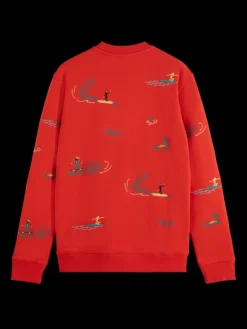 Surf Embroidered Sweatshirt