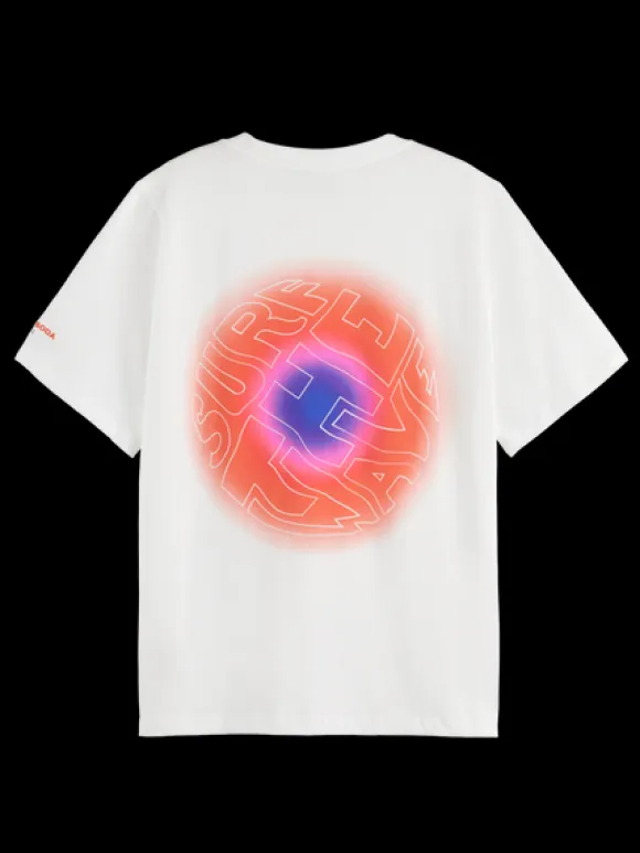Surf The Wave Relaxed Fit Printed T-Shirt