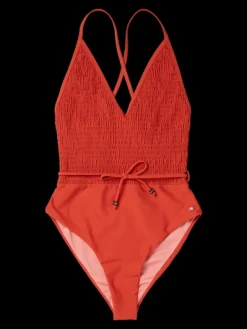 Swimsuit With Smock Detail