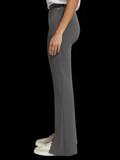 Tailored Front Split Flare Sweatpants