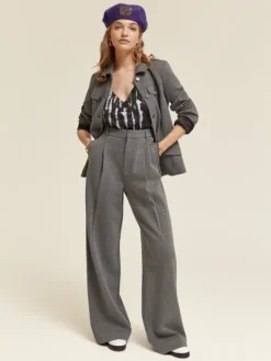 Tailored Melange Jacket