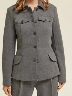 Tailored Melange Jacket