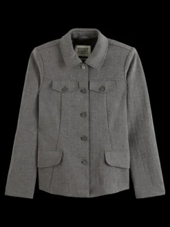 Tailored Melange Jacket
