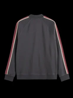 Taped Track Zip-Through Sweatshirt