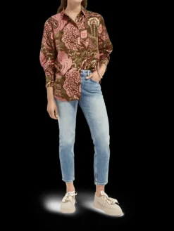 The Keeper Mid Rise Slim Fit Jeans | Turquoise
