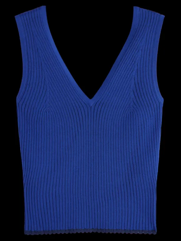 Tie Back Knitted Tank