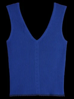 Tie Back Knitted Tank