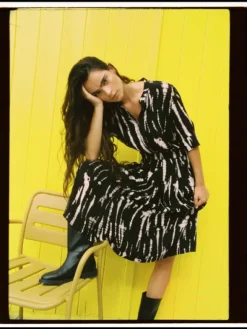 Tie Dye Midi Dress