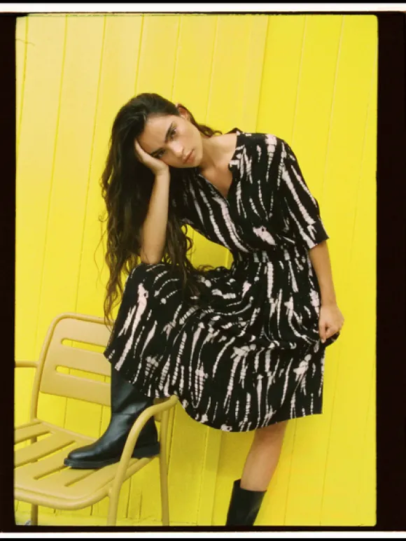 Tie Dye Midi Dress