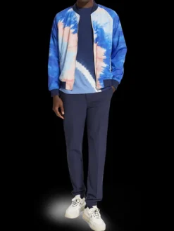 Tie Dye Reversible Bomber Jacket