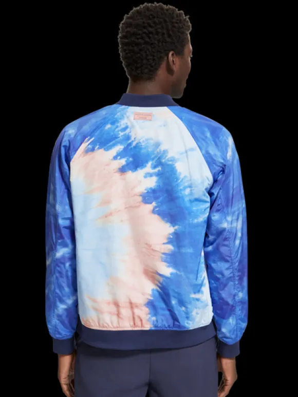 Tie Dye Reversible Bomber Jacket