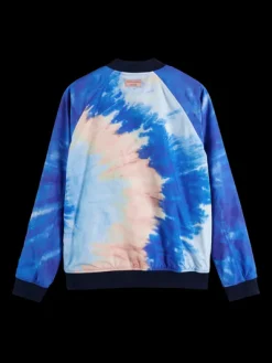 Tie Dye Reversible Bomber Jacket