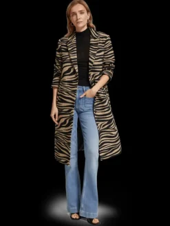Tiger Jacquard Coat
