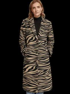 Tiger Jacquard Coat
