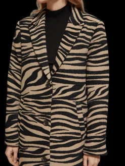 Tiger Jacquard Coat