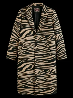 Tiger Jacquard Coat