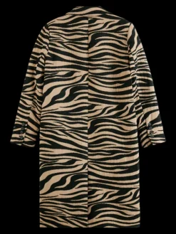Tiger Jacquard Coat