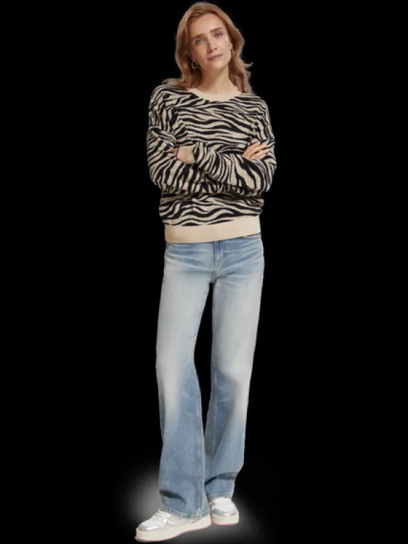 Tiger Jacquard Pullover