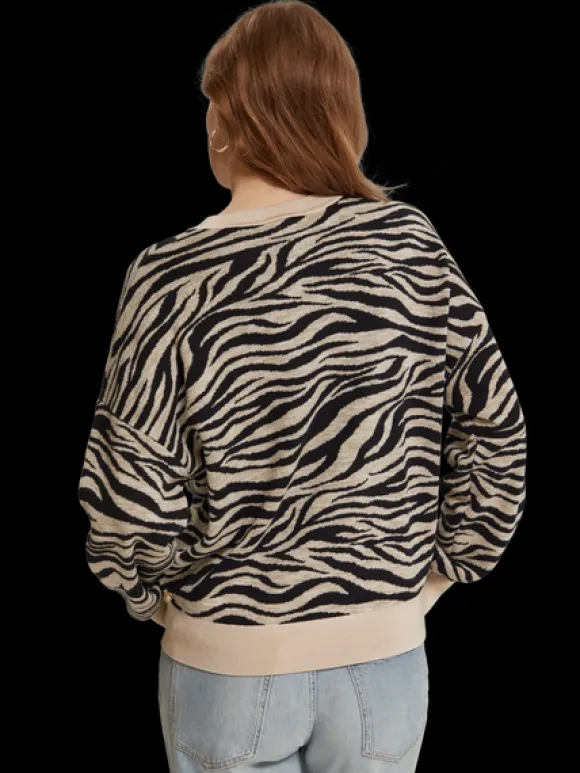 Tiger Jacquard Pullover