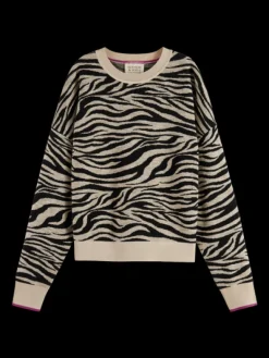 Tiger Jacquard Pullover