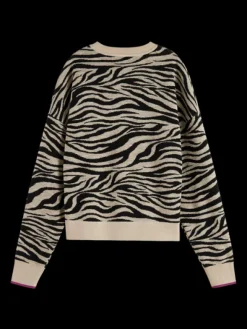 Tiger Jacquard Pullover