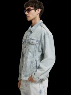 Trucker Jacket With Artwork