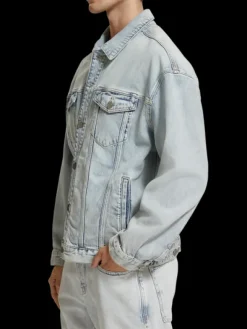 Trucker Jacket With Artwork