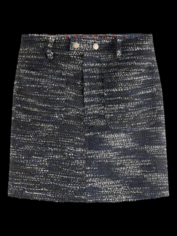 Tweed Mini Skirt