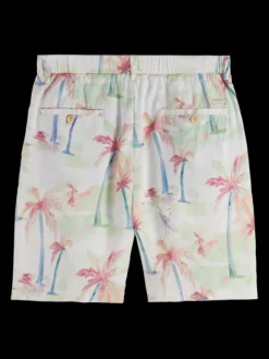 Twilt - Printed Pleated Bermuda Shorts