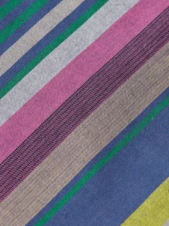 Twilt Blanket-Striped Cotton-Twill Short