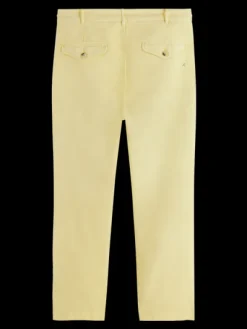 Twilt Pleated Linen Blend Chino