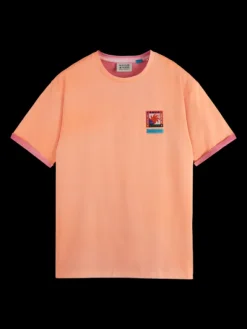 Two Colour Sprayed T-Shirt