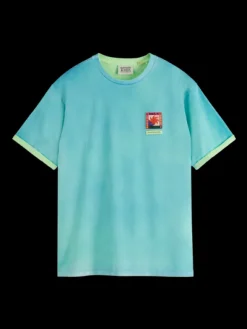 Two Colour Sprayed T-Shirt