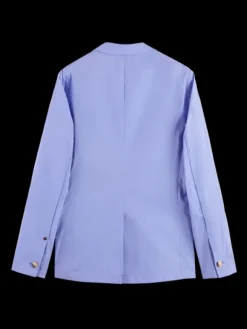 Unconstructed Poplin Blazer