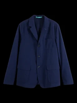 Unconstructed Seersucker Blazer