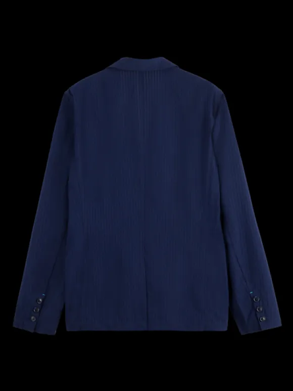 Unconstructed Seersucker Blazer