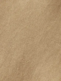 Unconstructed Single-Breasted Twill Blazer