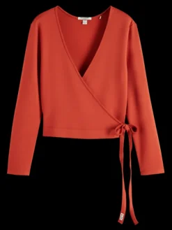 V-Neck Wrap Cardigan