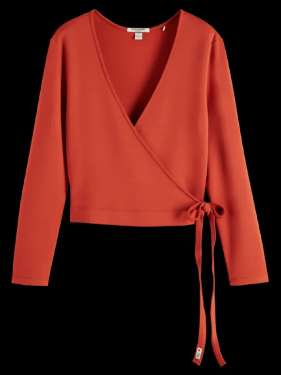 V-Neck Wrap Cardigan