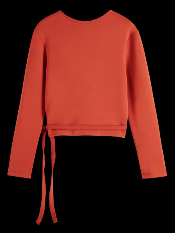 V-Neck Wrap Cardigan