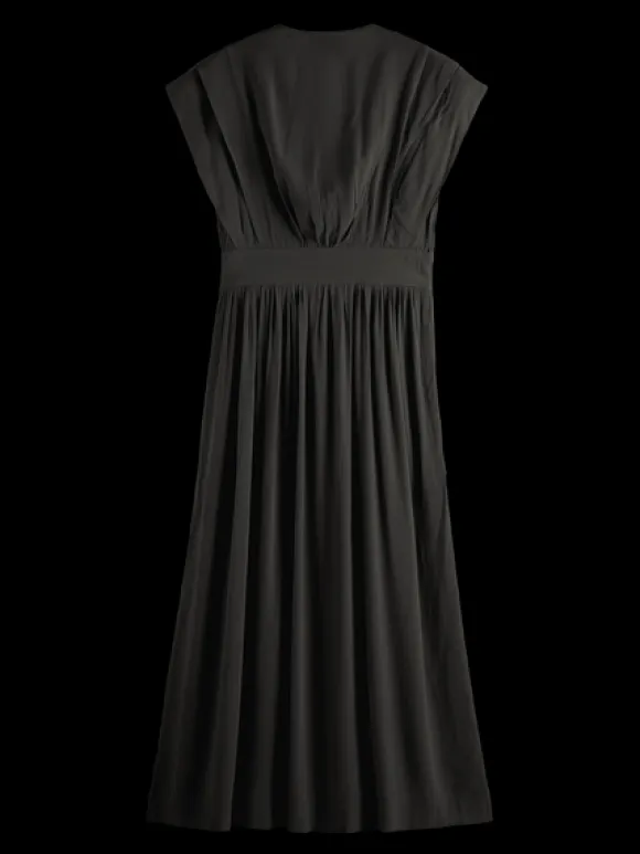 V-Neck Wrap Dress