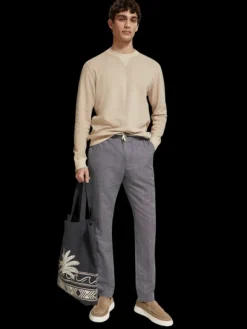 Warren Straight Fit Herringbone Jogger