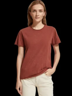 Washed Embroidered T-Shirt