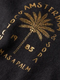 Washed Embroidered T-Shirt