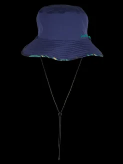 Wave Printed Reversible Bucket Hat