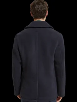 Wool Blend Peacoat