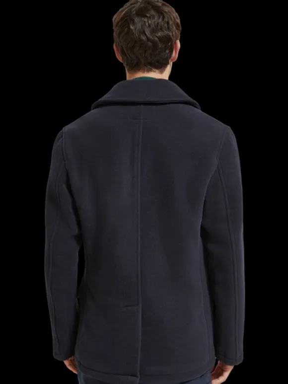 Wool Blend Peacoat