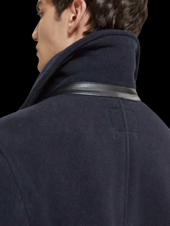 Wool Blend Peacoat